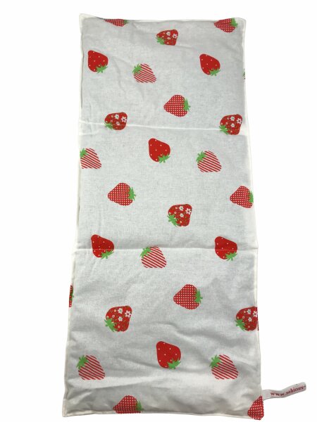 Wärmekissen Kirschkernkissen rechteckig "Erdbeeren" KG7